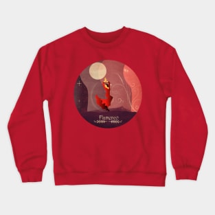 Flamenco Dancer Crewneck Sweatshirt